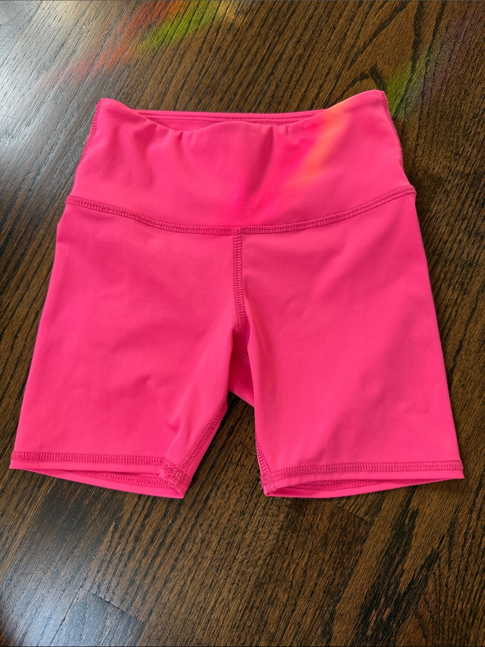 Tiger Friday Girls Pink Biker Shorts size Child Large Excellent Condition